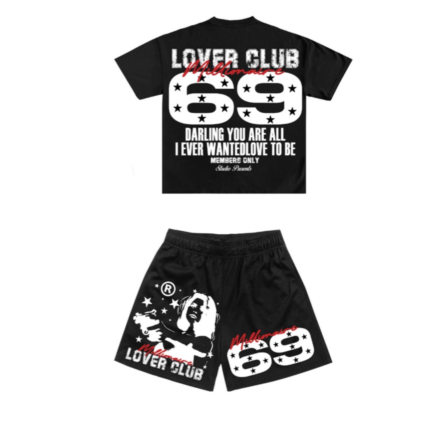 West coast breeze Lover Club 2Pc Set